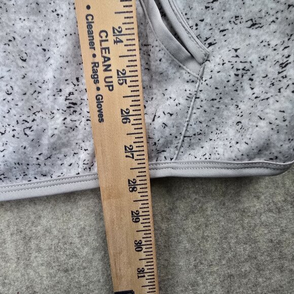 Aztec Print Sleeves Womens Lightweight Hoodie With Kangaroo Pocket - Picture 6 of 7